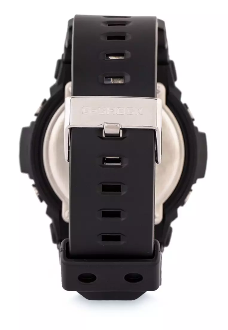 Casio G-SHOCK Jam Tangan Pria - Black Rosegold - Resin - GAS-100G-1ADR