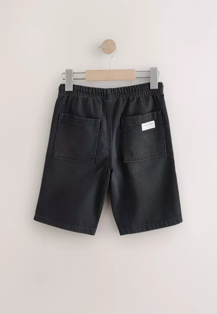 Bermuda Pull On Denim Shorts
