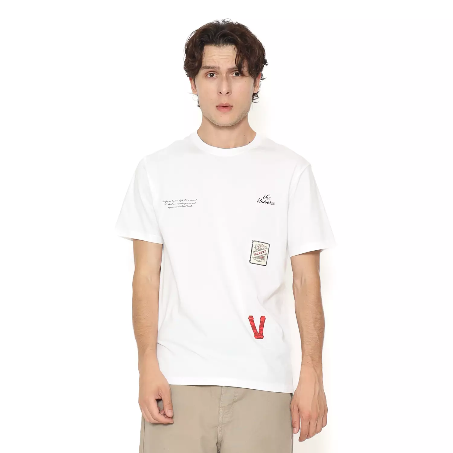 Voxfly Kaos Lengan Pendek Pria Fallzon Planet Surf