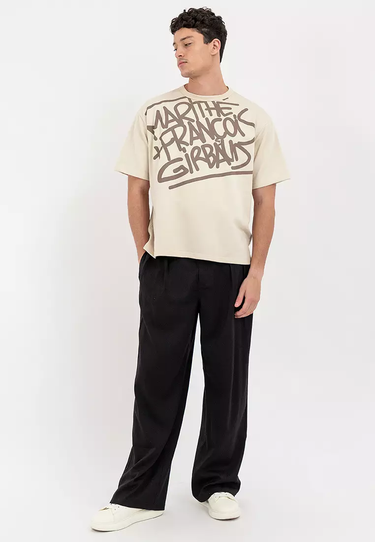 Men's MFG Terry Tee Beige