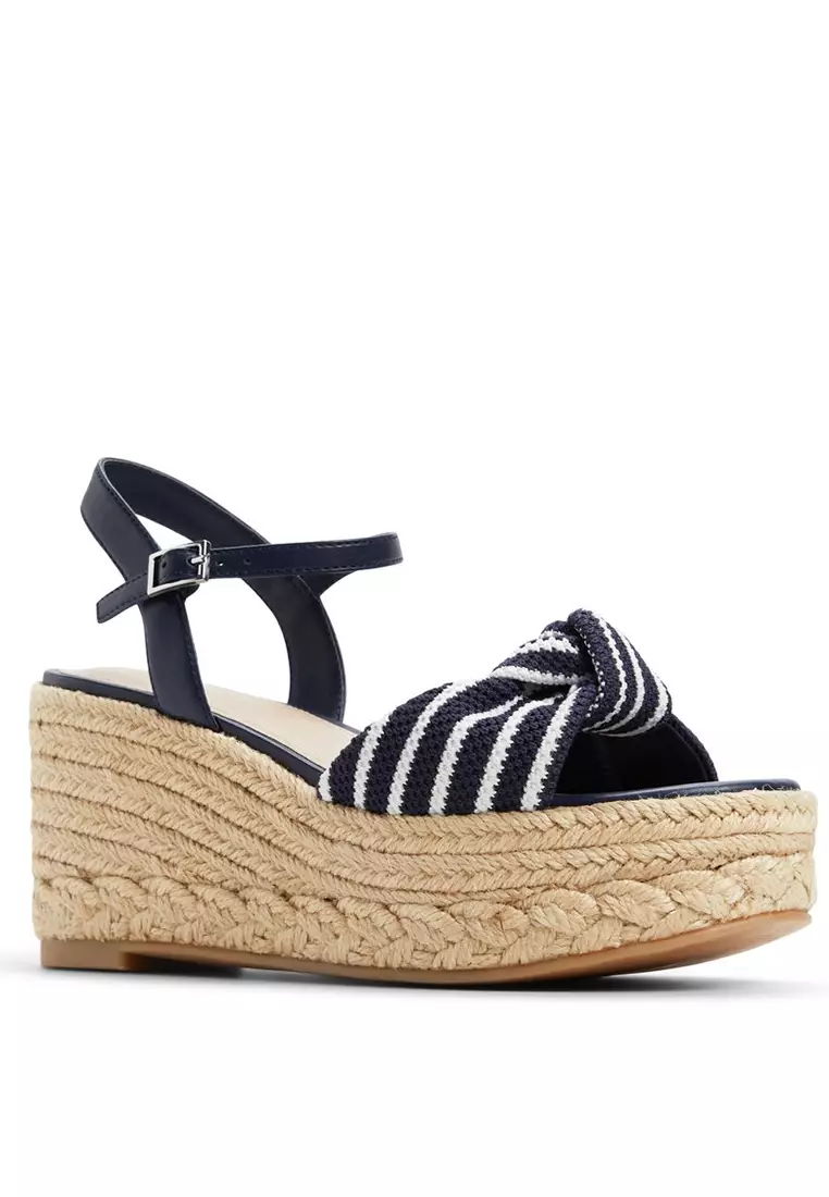 Annamarie Ankle Strap Wedges