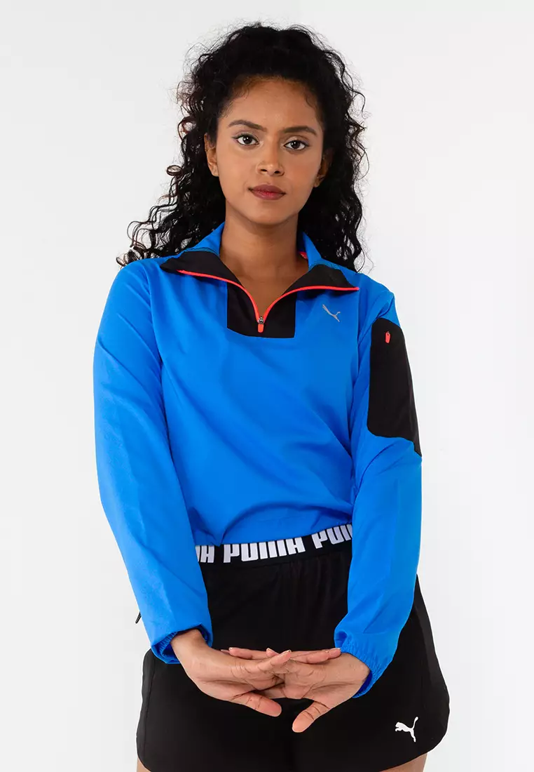 Half zip running shop