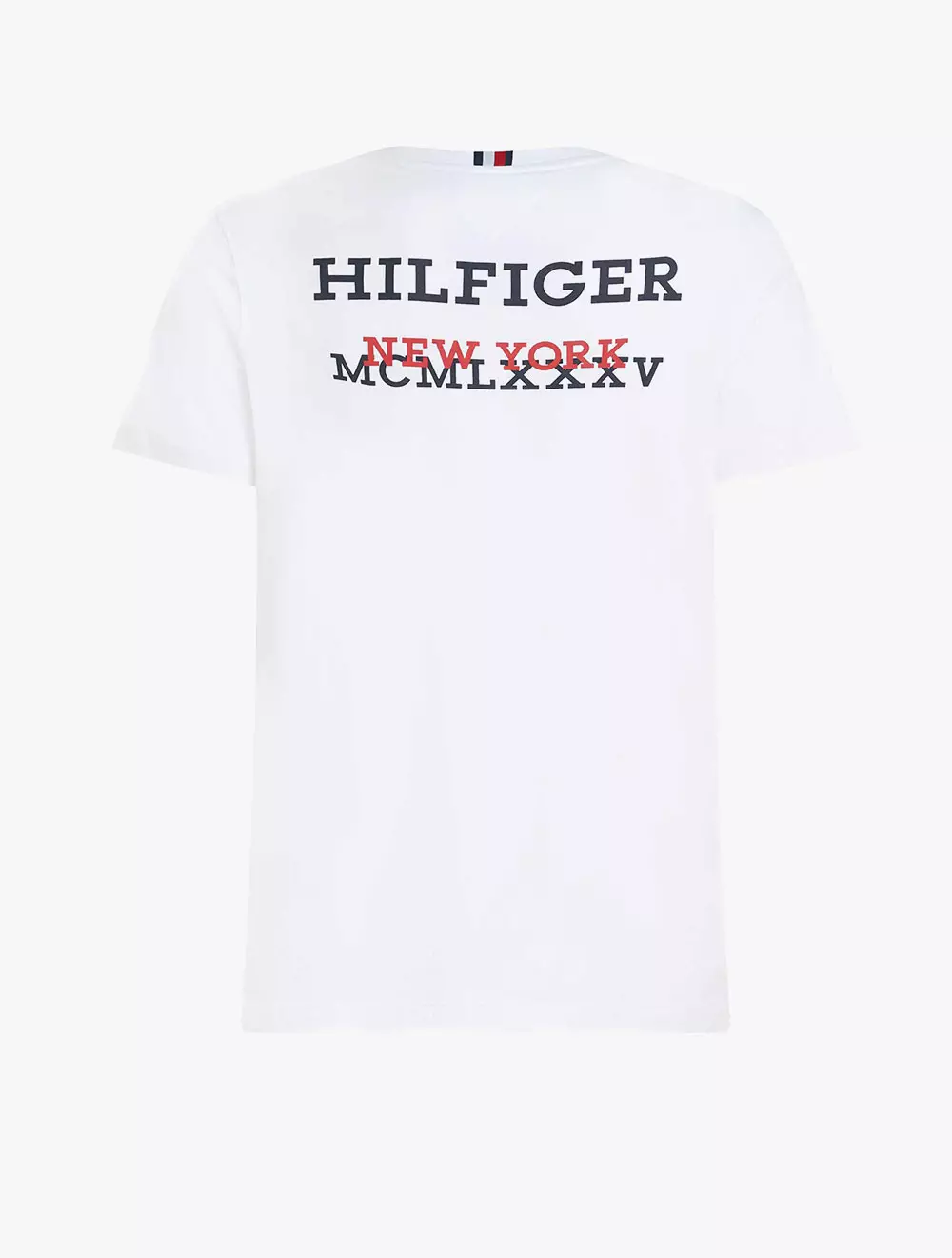 Jual Tommy Hilfiger TOMMY HILFIGER MONOTYPE BACK BLOCK TEE White