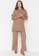 Trendyol brown Knitted Top & Bottom Set 8060EAA3725051GS_5