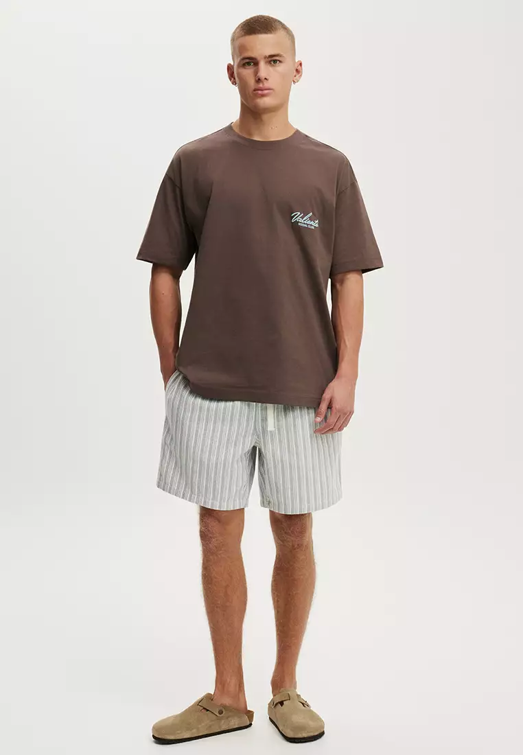 Box Fit Text T-Shirt