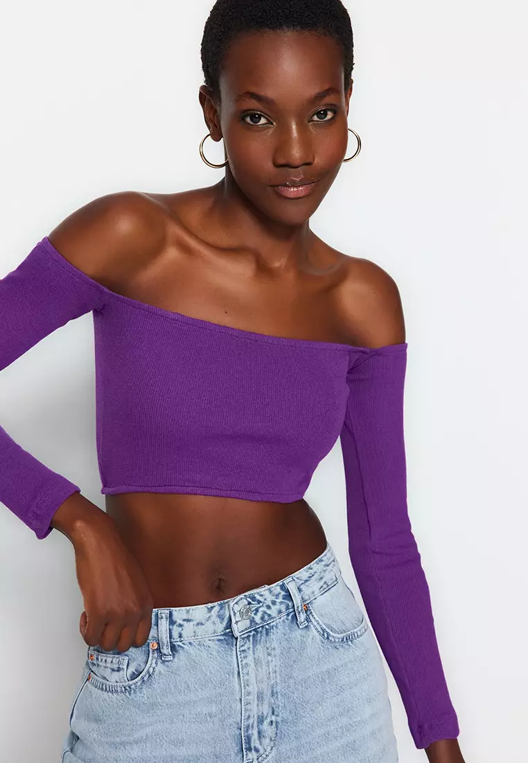 Zalora off shoulder top online