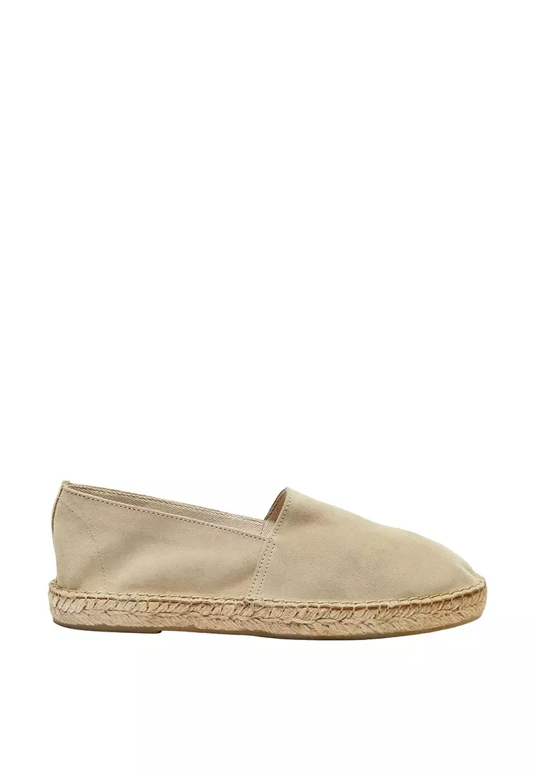 Buy Selected Homme Ajo New Suede Espadrilles 2024 Online | ZALORA ...
