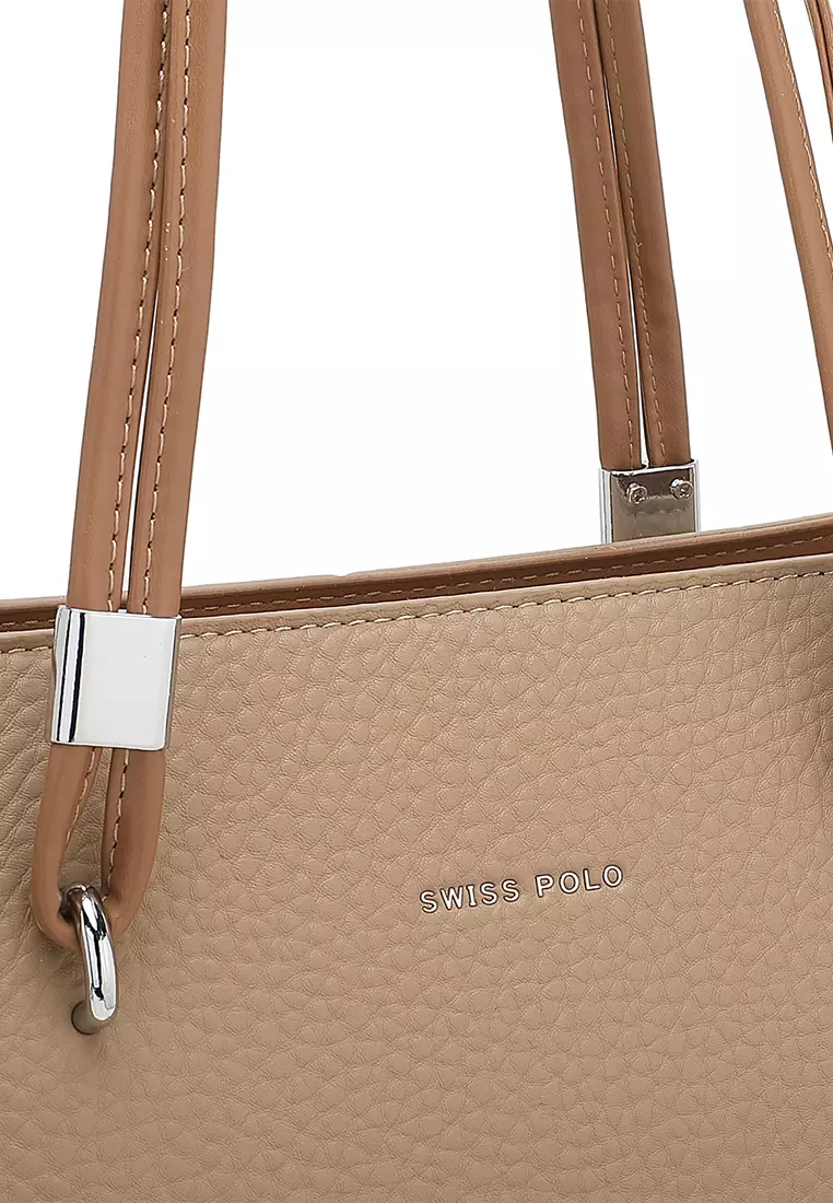 Women's Tote Bag / Shoulder Bag - Khaki