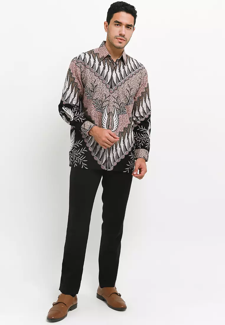 BATIK TALENTA EXCLUSIVE Lengan panjang dobby SOGAN A21