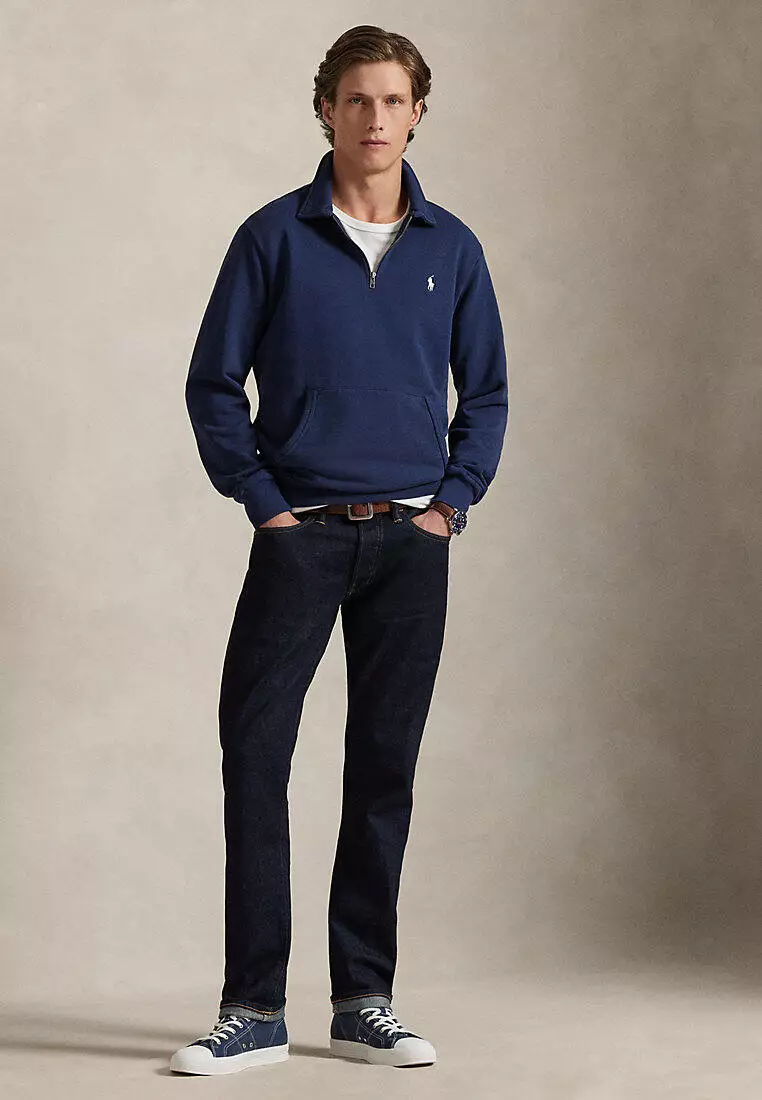Loopback Fleece Quarter-Zip Sweatshirt