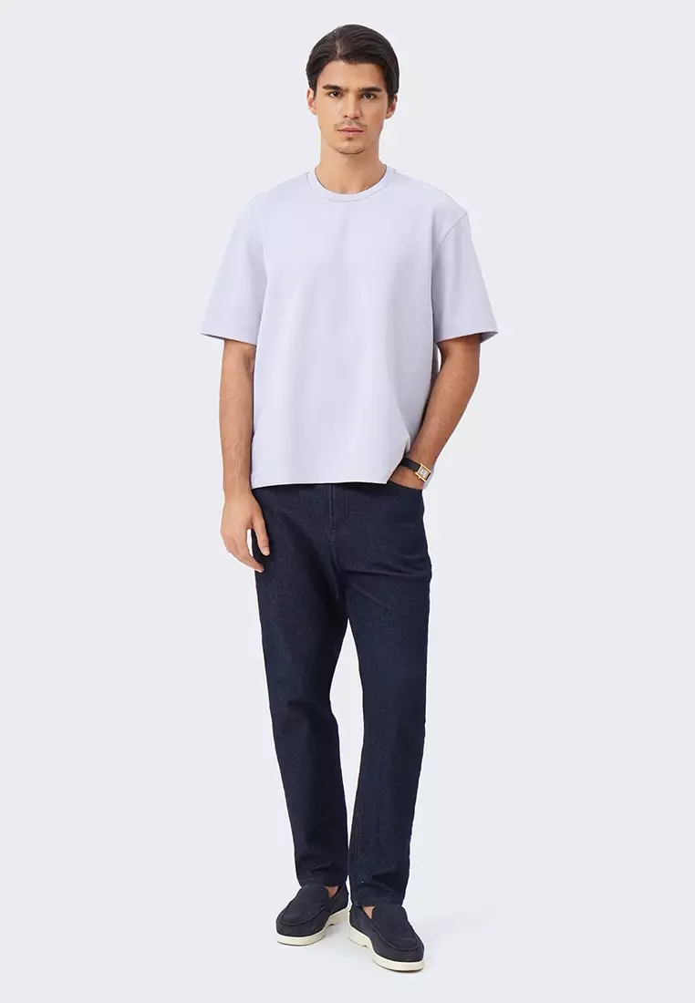 Men's Back Yoke Cut and Sew T-Shirt