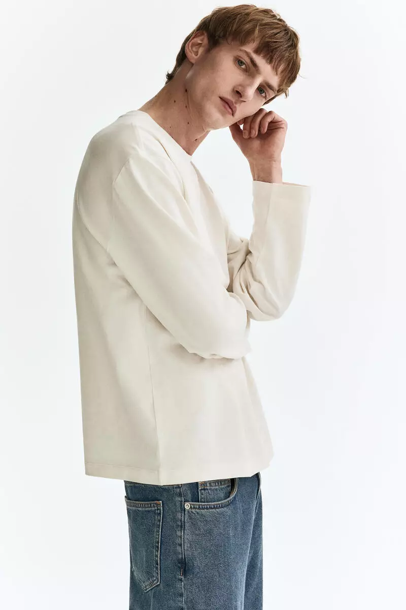 Loose Fit Long-sleeved T-shirt