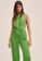 Mango green Knot Cut Out Jumpsuit 99CCAAA44ADF56GS_4