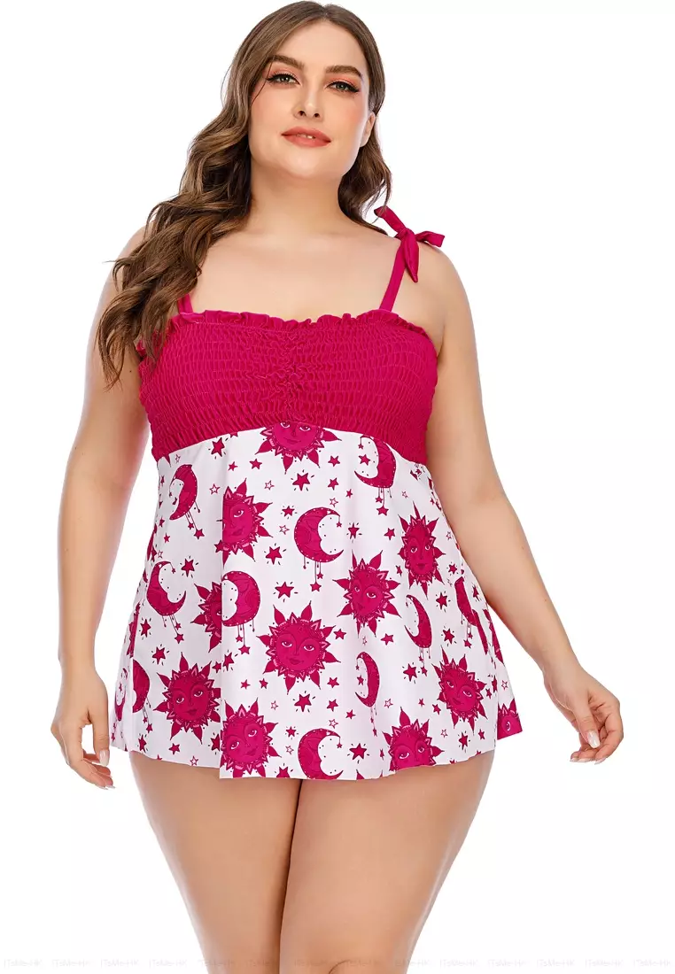 Red tankini plus deals size