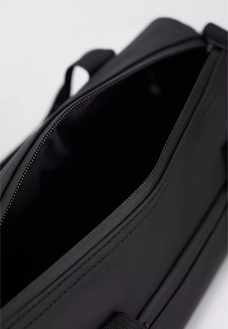 PU Coated Mini Duffle Sling Bag