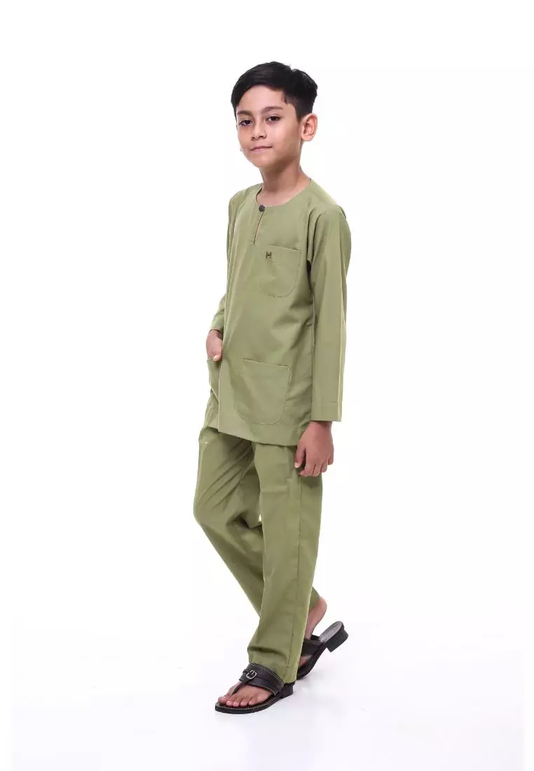 Baju Melayu Teluk Belanga Kids