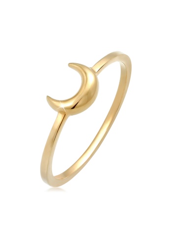 ELLI GERMANY gold Ring Half Moon Astro Basic Trend Gold Plated 86CC9AC8773A50GS_1