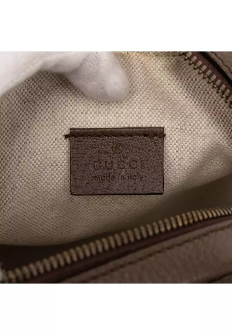 二手 Gucci Mini Gg Supreme Ophidia 斜背包
