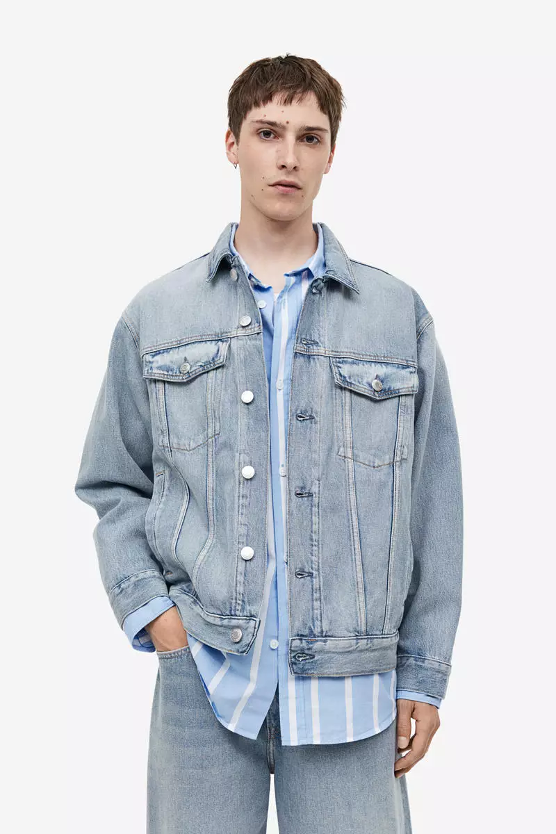 Jeans cheap jacket hm