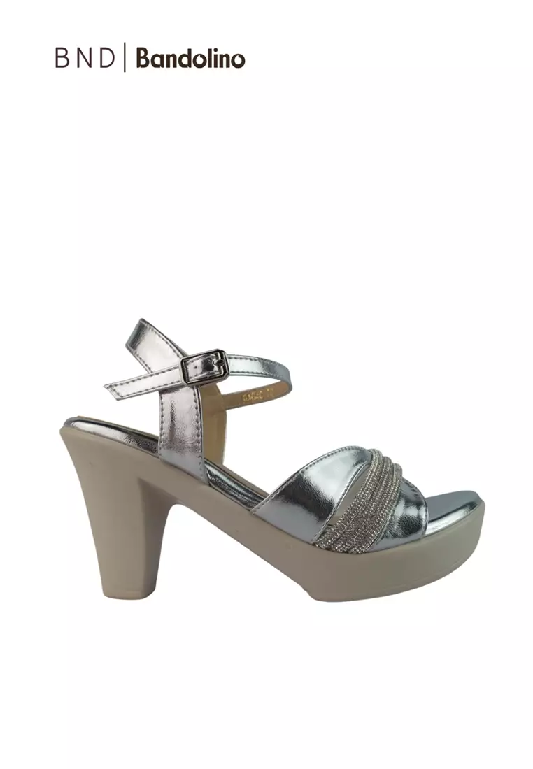 Discount on BND  shoes - SKU: BND - Bandolino Julia Heels 94040 Silver