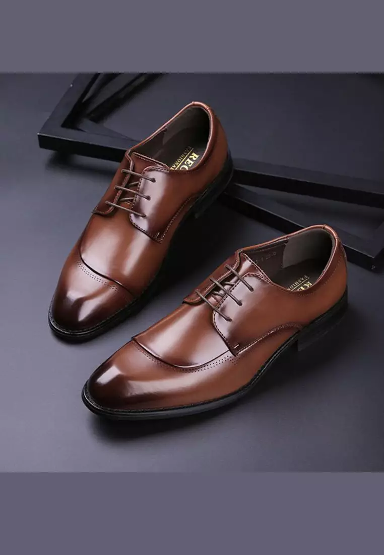 Basic Business Leather Oxford Shoes 355-1