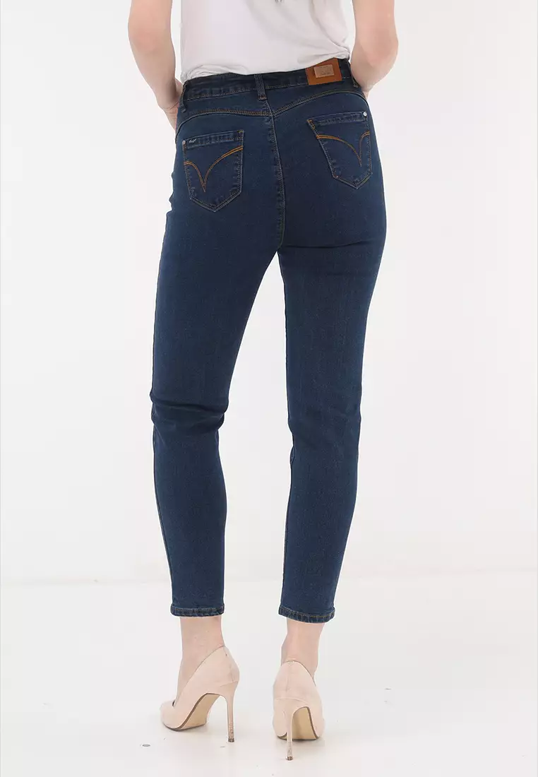 Denim Slim Fit Femme Jeans