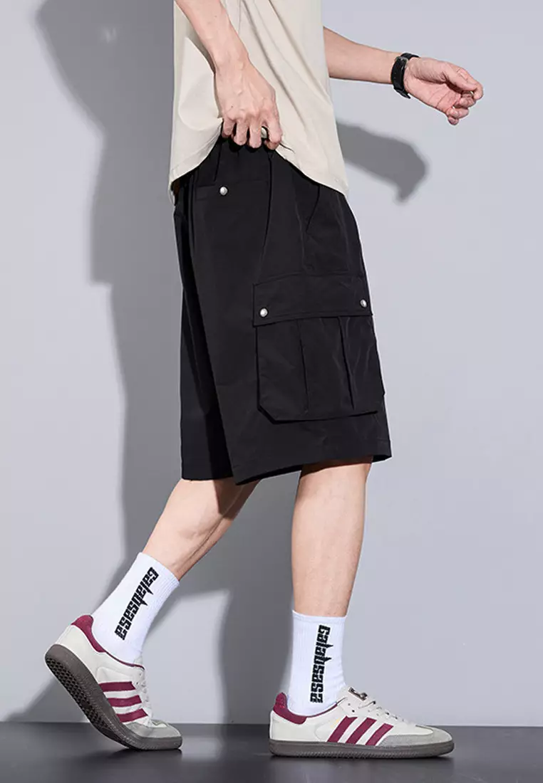 Drawstring Casual Shorts