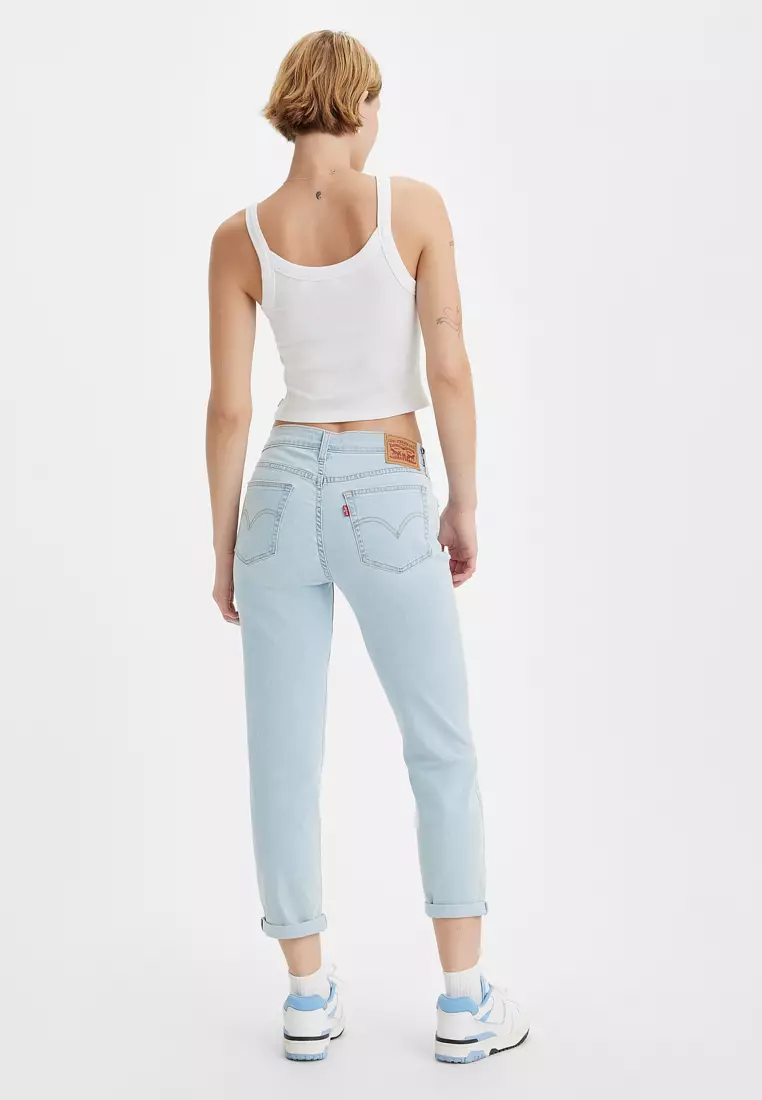 Levi's mid rise boyfriend 2024 jeans