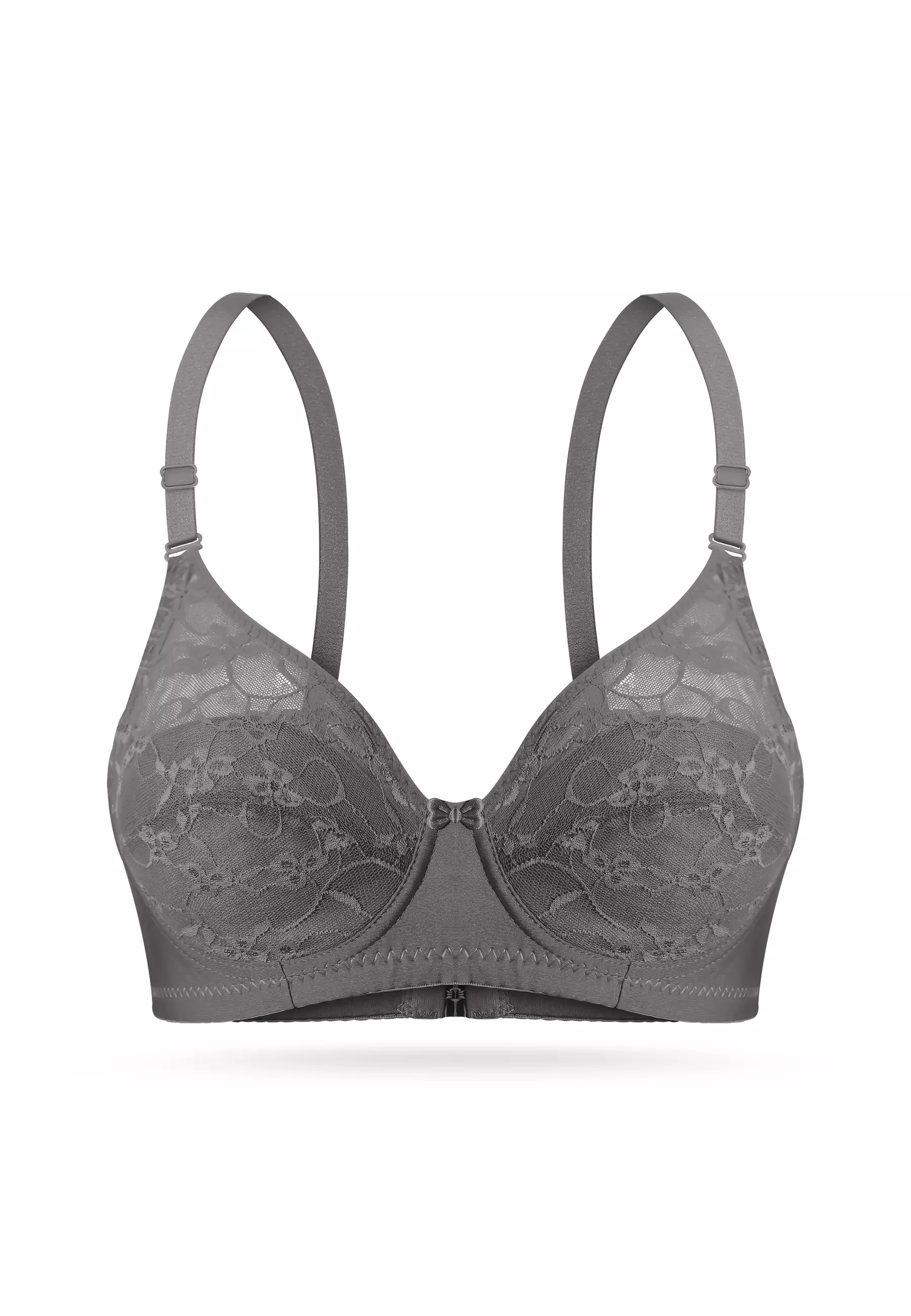 Wimiu BH Wanita Bra Wanita Woman Women Bra Kawat Bra Tanpa Busa Beha Be Ha Kait 3 Bra 100234