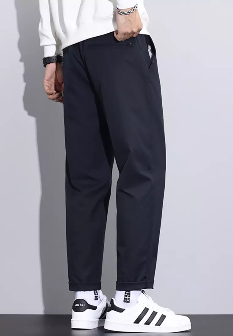 Tapered Mid Waist Suit Pants AY-L9875
