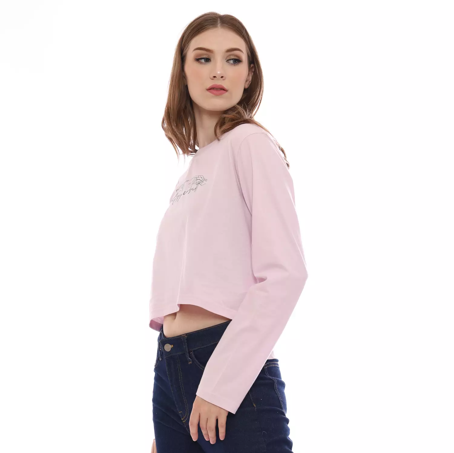 Spyderbilt Kaos Lengan Panjang Wanita Saints Planet Surf