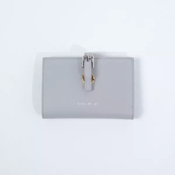 Dompet GIVENCHY VOYOU GHW GREY BIFOLD WALLET 100% ORIGINAL