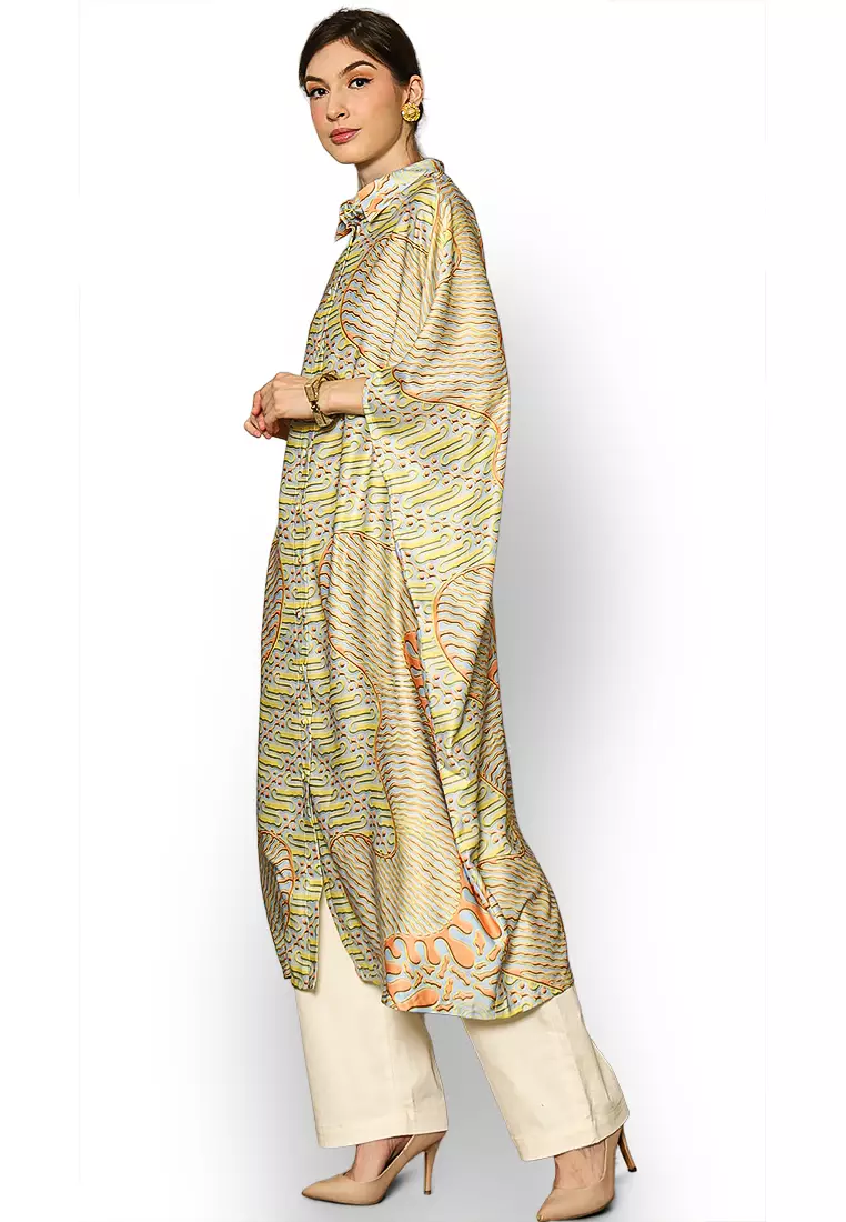 Kanzi Collared Kaftan