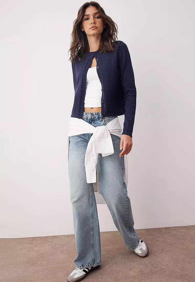 Low Waist Wide Leg Jeans