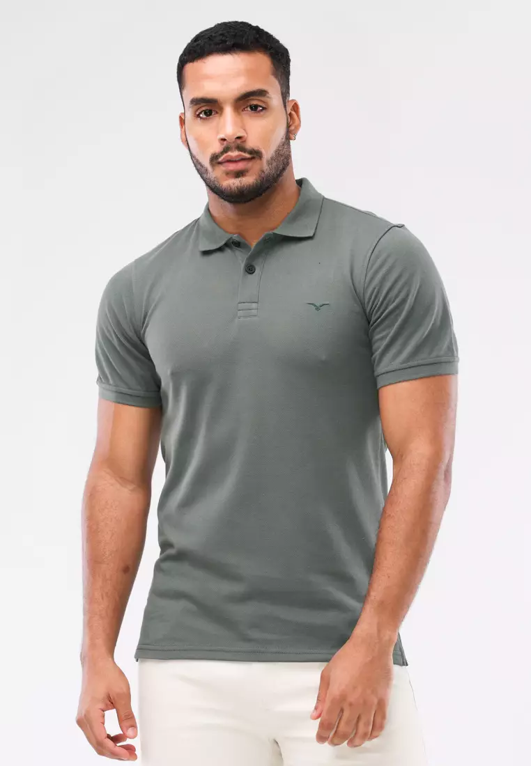 Cvc Collared Shirt Pique