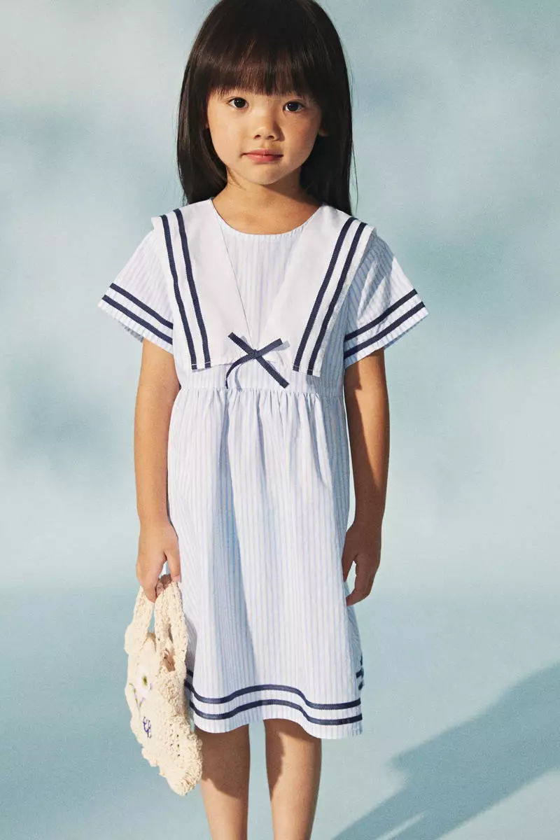 Cotton sailor dress