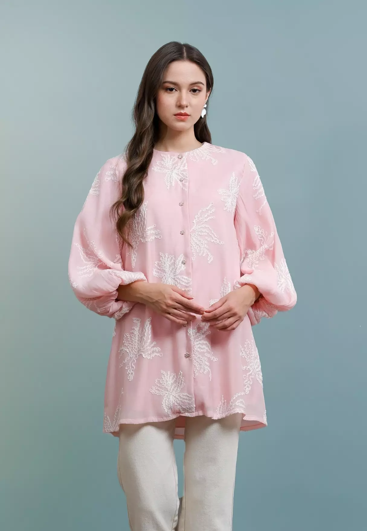 Sena Blouse - Rose