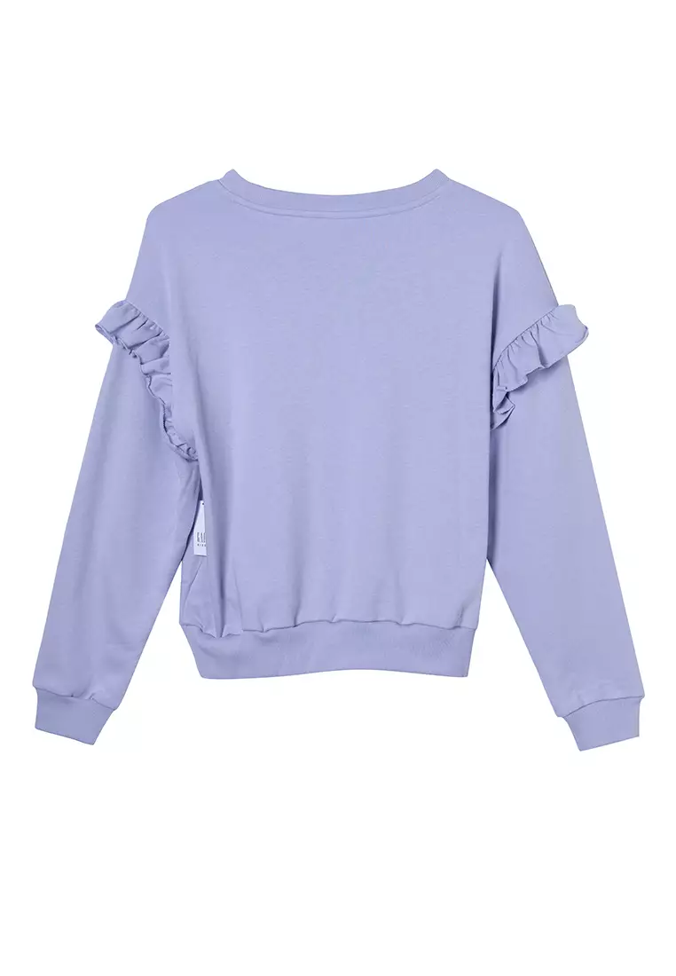 Purple deals disney sweatshirt