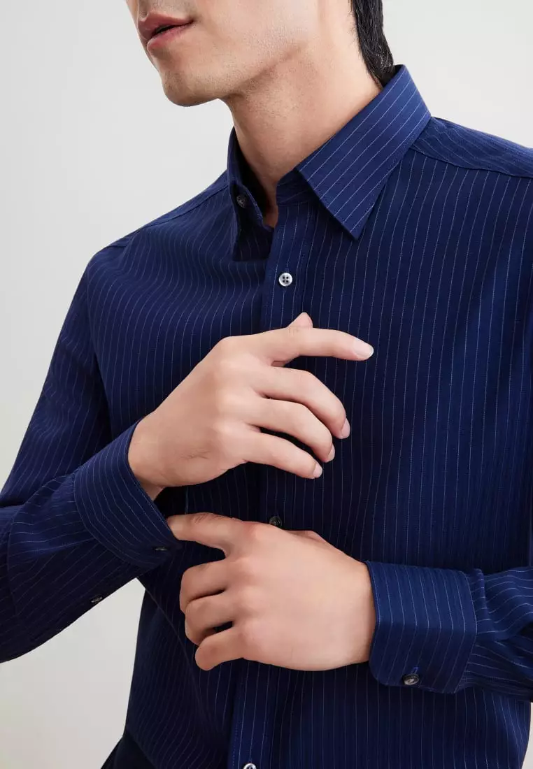 G2000 Non-Iron Smart Fit Stripe Shirt