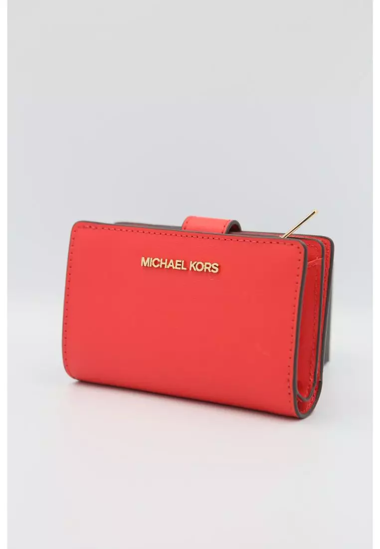 Michael kors bifold on sale zip around wallet