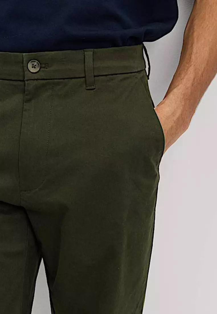 Regular Fit Stretch Chinos