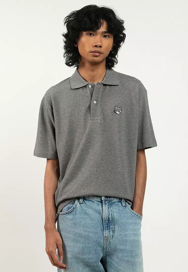 Buy Maison Kitsune Fox Head Comfort Polo Shirt 2026 Online