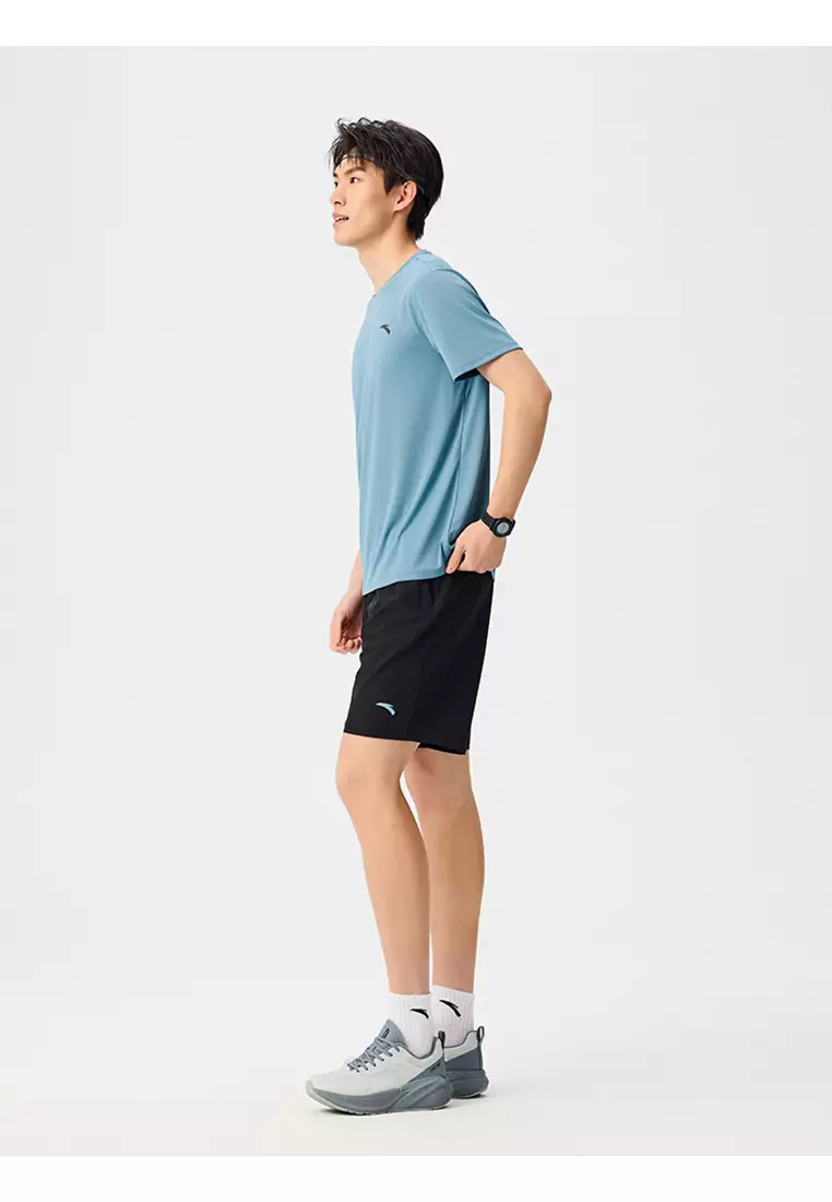 Men Training Knit Sport Set Loose-Fit Breathable Moisture-Wicking Quick-Dry Fitness 9525B7207A