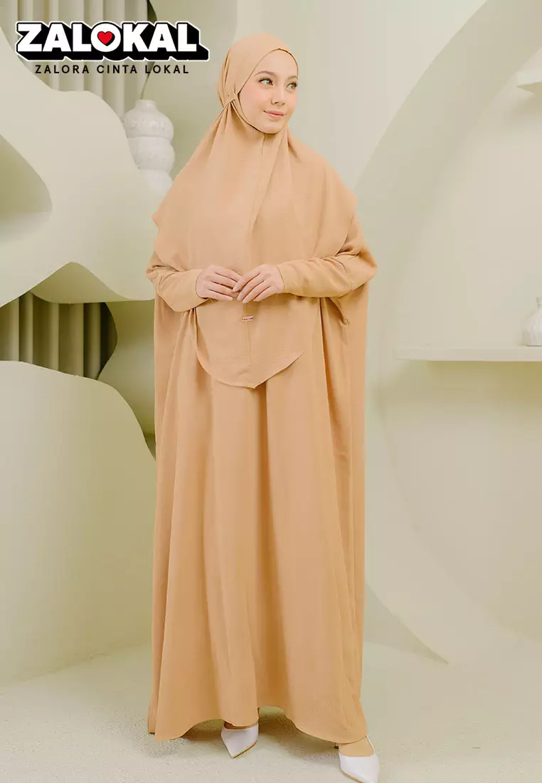 Hafsha Abaya Set Caramel