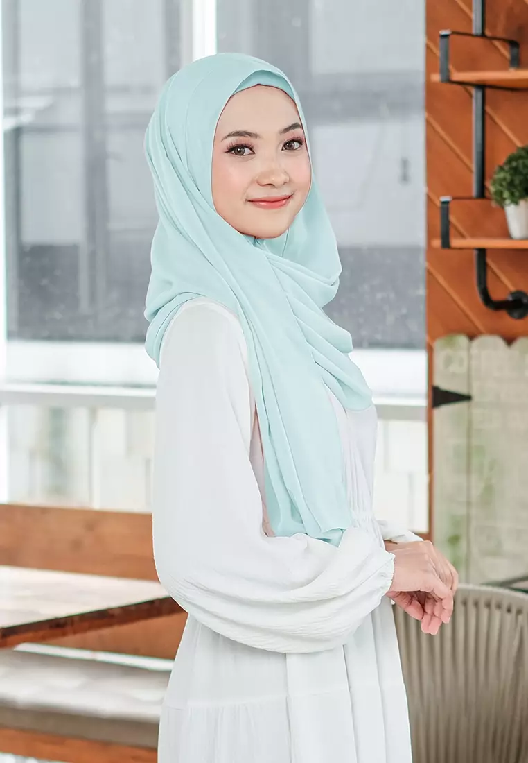 HIJAB INSTAN SHEILA - CYAN