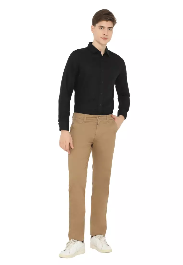 RBJ Celana Chino Panjang Cotton Premium Regular Fit Pria