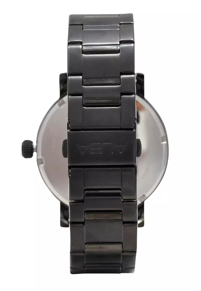 ALBA Jam Tangan Pria - Black - Stainless Steel - AV3171