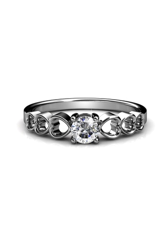 geweer Calamiteit lichten Buy Her Jewellery Sweet Love Ring - Made with Swarovski Crystals 2023  Online | ZALORA Singapore
