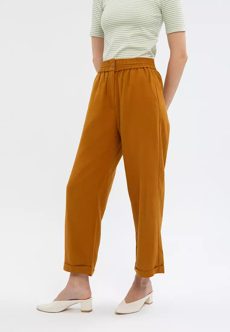 Minimal Lyda Pants Ice Ginger