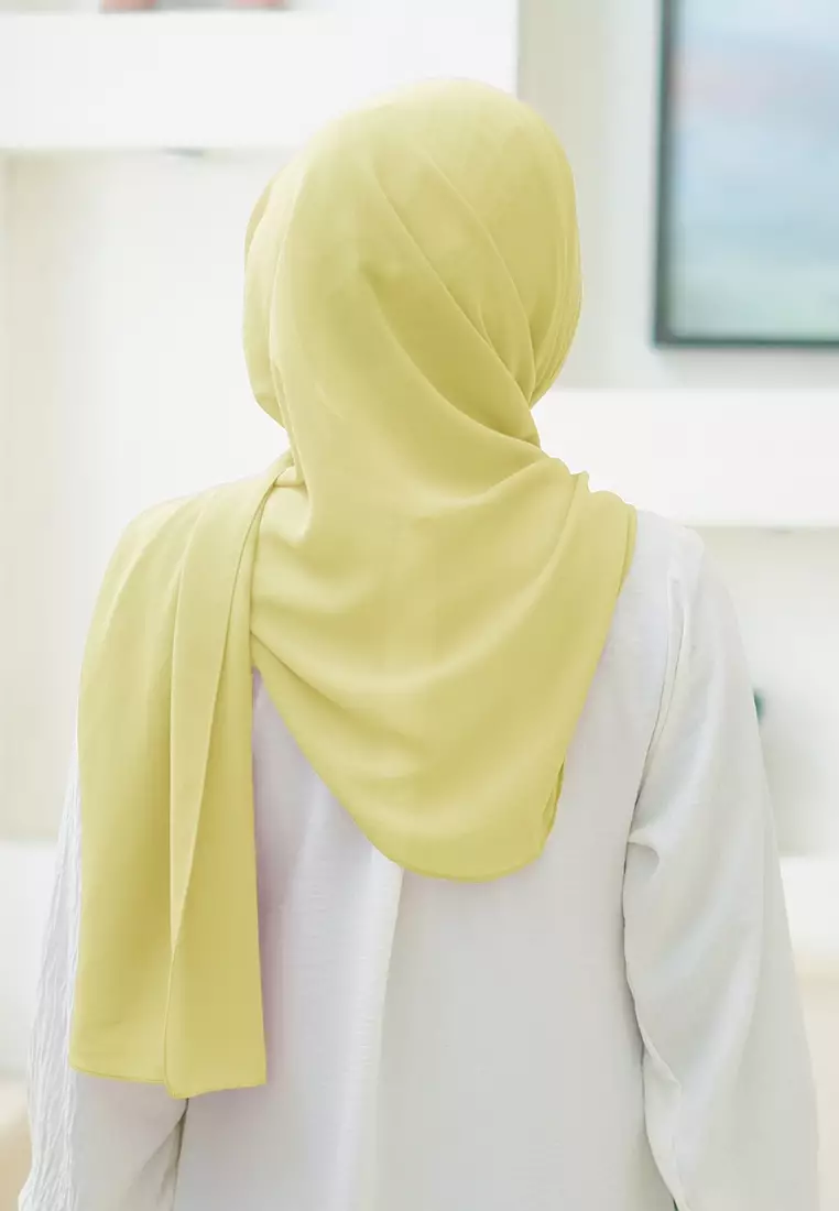 HIJAB INSTAN LATIFA - LIGHT MUSTARD